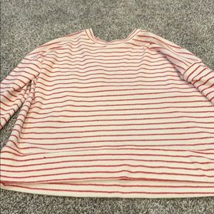 Serie stripe sweatshirt
